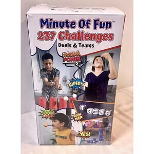Minute of Fun Party Game 237 Challenges Minute to Win It Duels Family...preowned